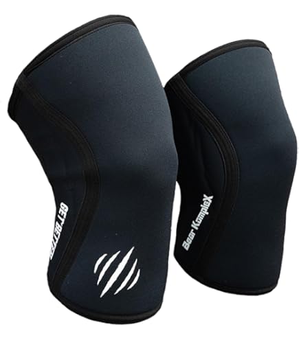 Amazon.com: LiftingLarge Titan TKS 7mm Knee Sleeves USPA - IPL